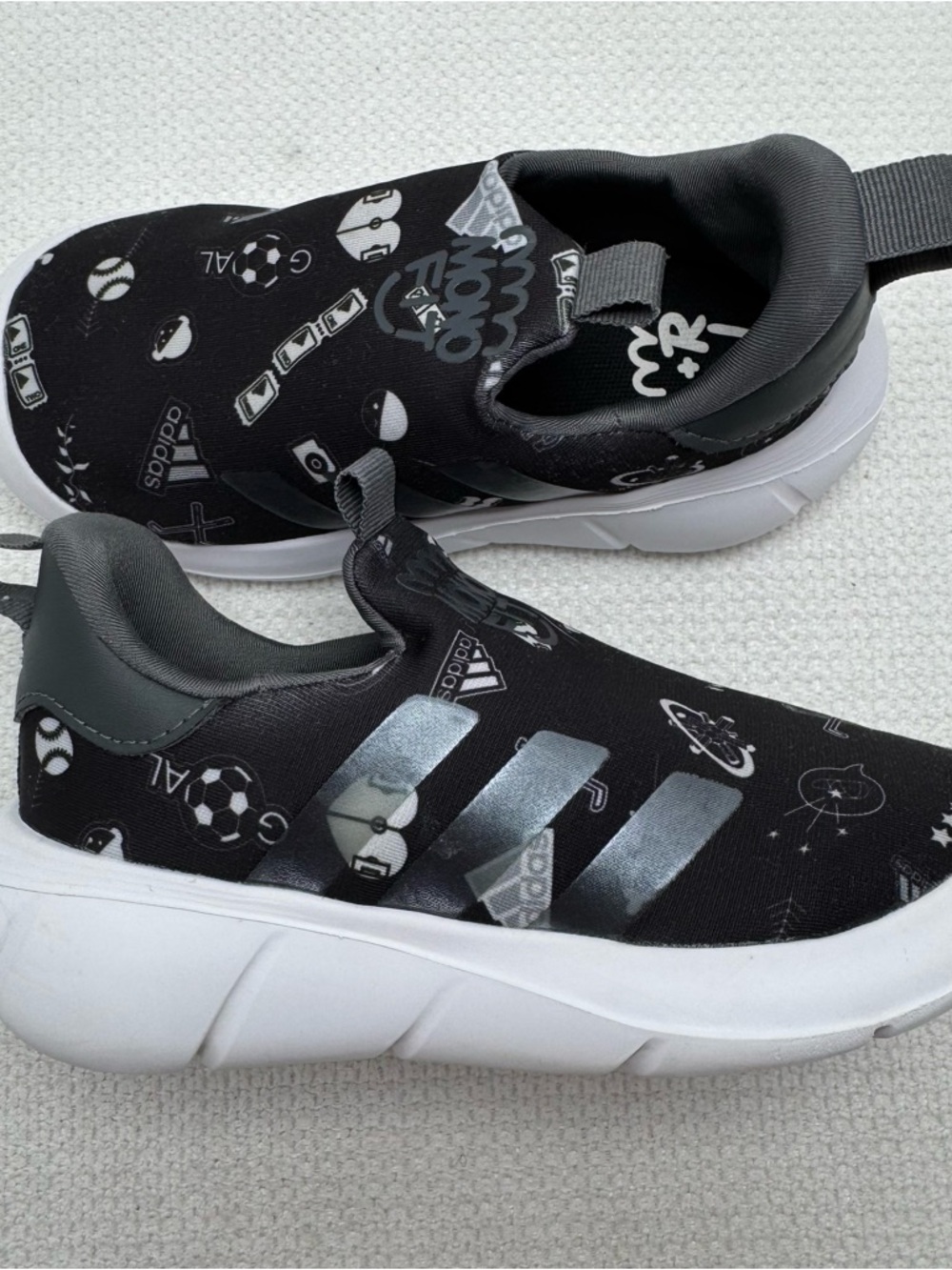 Adidas Monofit Slip-On Shoes, Toddler 
Boy size 9k
